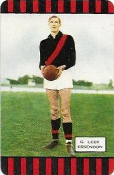 1954 Coles Victorian Footballers Series 1 #NNO Geoff Leek Front
